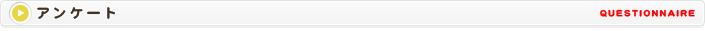 アンケート